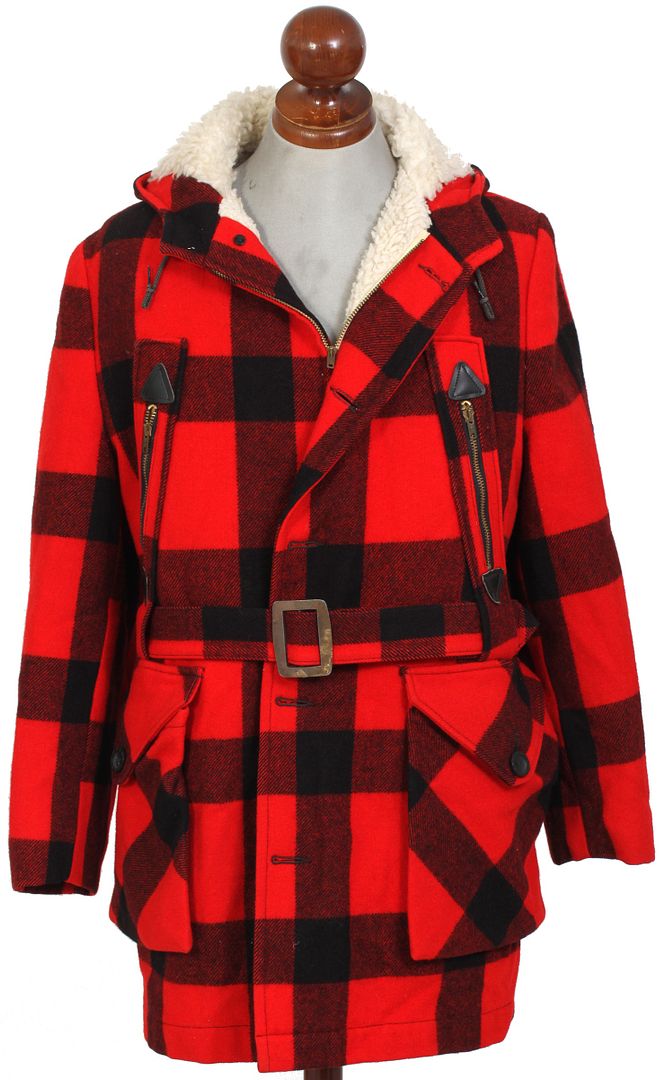 Hooded Woolrich jacket VintageHaberdashers Blog